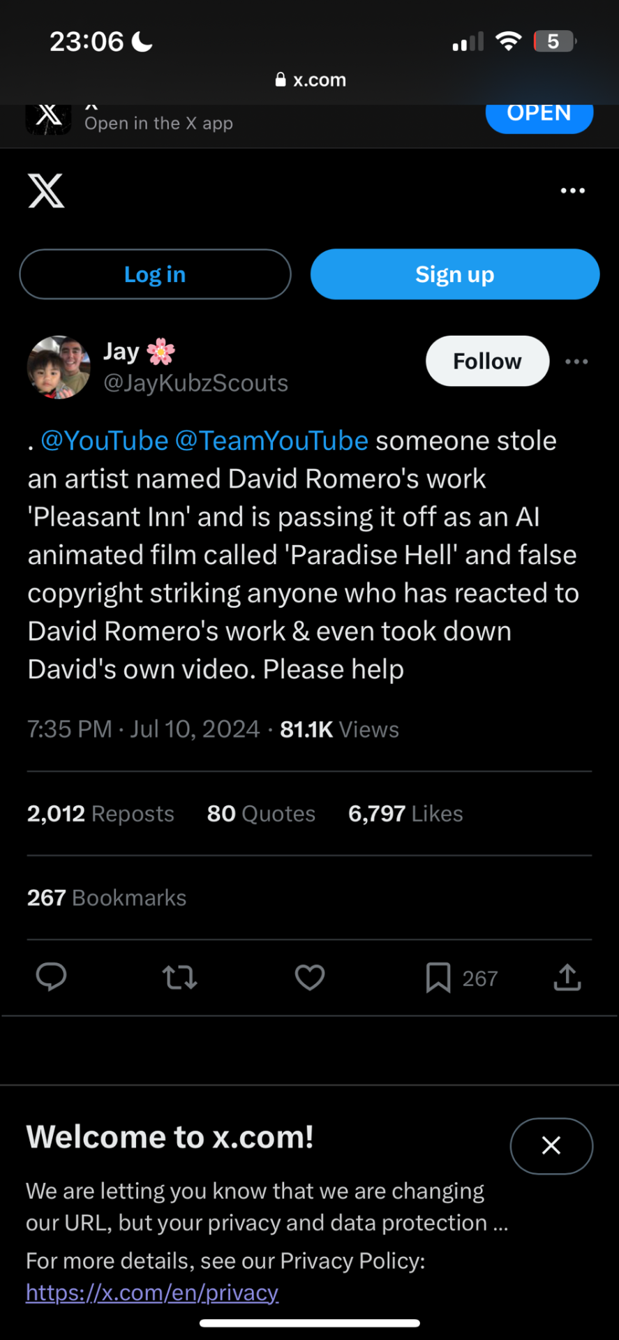 So Apparently Theres This Person Who Is Stealing This Artistss Art And Passing It Off As An Ai Film