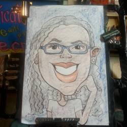 Caricature at Dairy Delight! #art #drawing