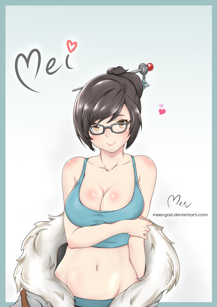 overbutts:  Overwatch: Mei by MeevGod  