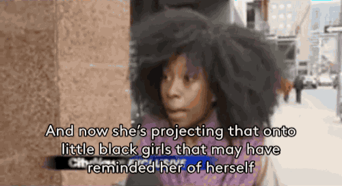 sourcedumal:  refinery29:  8th Grader Sent To The Principal’s Office For Her Natural Hair The young student was given a ponytail holder and repeatedly told to “do something about her hair.” When the 13-year-old challenged the principal’s request,