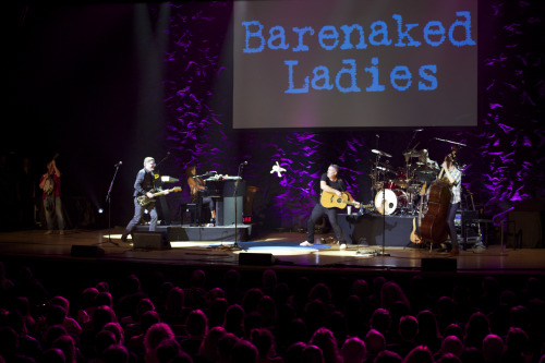 Barenaked Ladies perform live at Massey Hall for David Suzuki&rsquo;s Blue Dot Tour. Photos by R