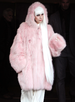 ladyxgaga:  Gaga leaving her apartment in New York City earlier today (2.18.14).