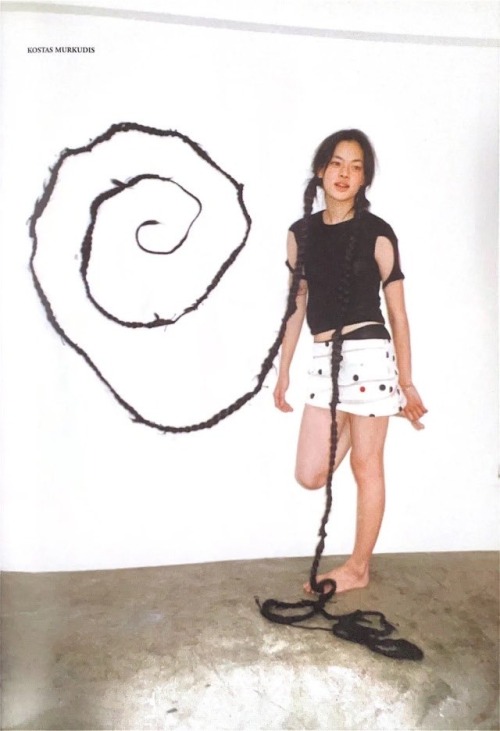 Mikako Ichikawa Wearing Kostas Murkudis For Purple Magazine (1999)