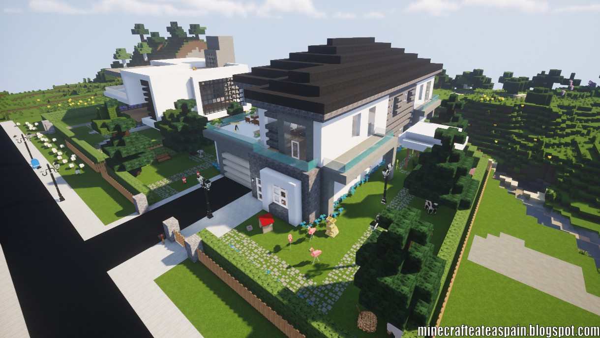 Having Fun Is The Only Real Way To Play Minecraft — ¡Nueva construcción  Minecraft! Casa Moderna en...