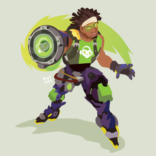 minthues:  yes ok second one in my bh6+overwatch crossover, wasabi as lucio  