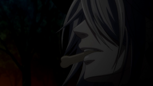 freudian-bitch: Well, excuse me Mr. Shinigami sir. Aren’t you a fine looking fellow? Grell’s got excellent taste in men. Remember that scene in the Shinigami offices on Season 1?