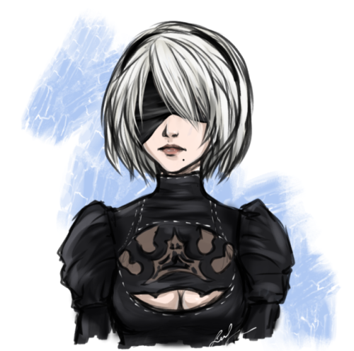 also finally got the chance to finish NieR: Automata !so have some 2B