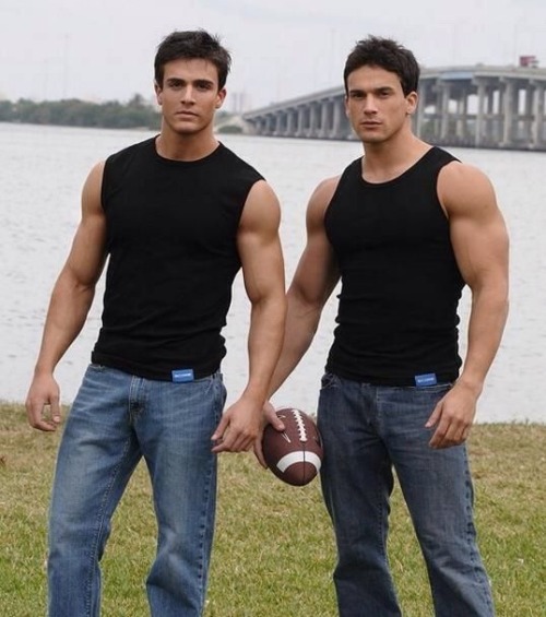 Hot twin submission to my intern training facility. Yes they will be accepted but those jeans (and c