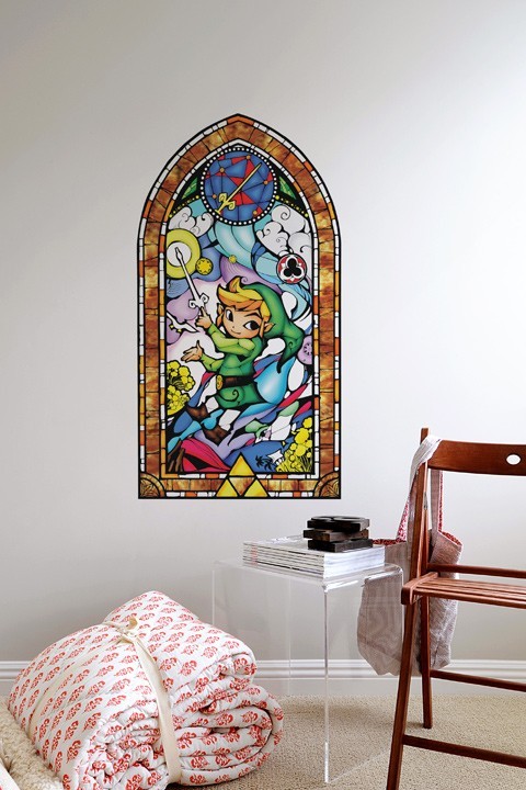 gamefreaksnz:  LINK’ED IN The Legend of Zelda - has come to Blik with 8 new stained glass wall decals.