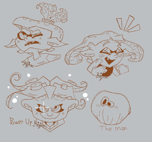 My Attempt At Drawing Inklings And Octolings