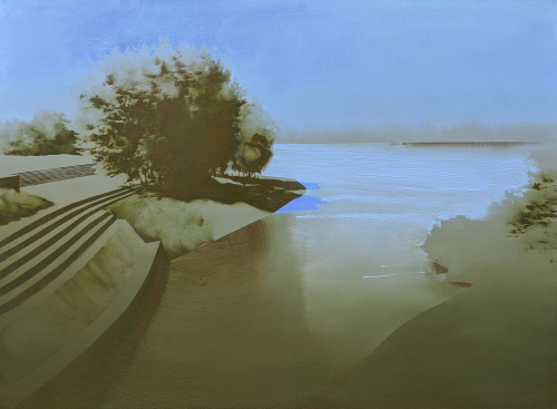  vistula, 2020, oil/canvas, 110 x 150 cm 