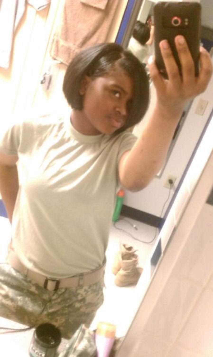 greenwayzsoldier:  Cute Black PFC
