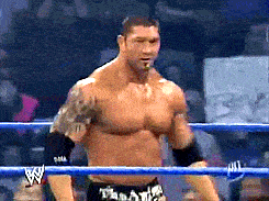 sir-mostacho: “I’m the man, I’m the predator, I’m the World Heavyweight Champion, and I’m on top of the foodchain!” - Dave Batista 