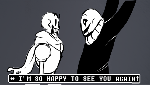 tratserenoyreve:  @sushinfood caught my attention by mentioning grandpa gaster so i whipped this up from this. lmao no i’m not gonna attempt to do wingdings ever again. 