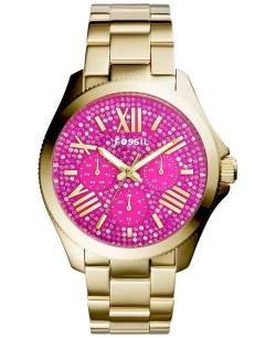 fuckyawatches:  Fossil Women’s Cecile Gold-Tone Stainless Steel Bracelet Watch 40mm AM4595