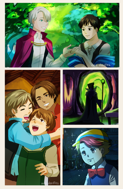 mon-doodles - Fairytales on Ice?Finally done with this piece!...