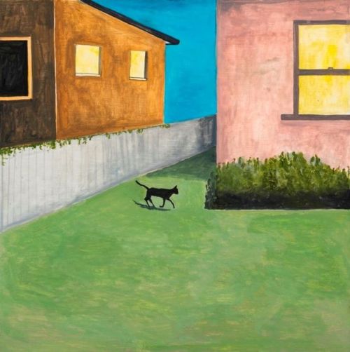 Noel McKenna (Australian, b. 1956, Brisbane, Australia, based Sydney, Australia) - 1: Cat In Yard At Night, 2014 from Th