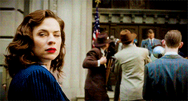 buckyssteves:another meme I won’t finish - [2/20 female characters] - Peggy Carter“I conducted my ow