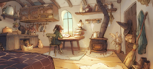 erysium:Some backgrounds inspired by Pratchett’s Tiffany Aching books! 