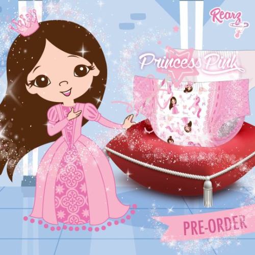 Get ready for a truly  magical experience! Princess Pink has created a diaper that’s super soft  and