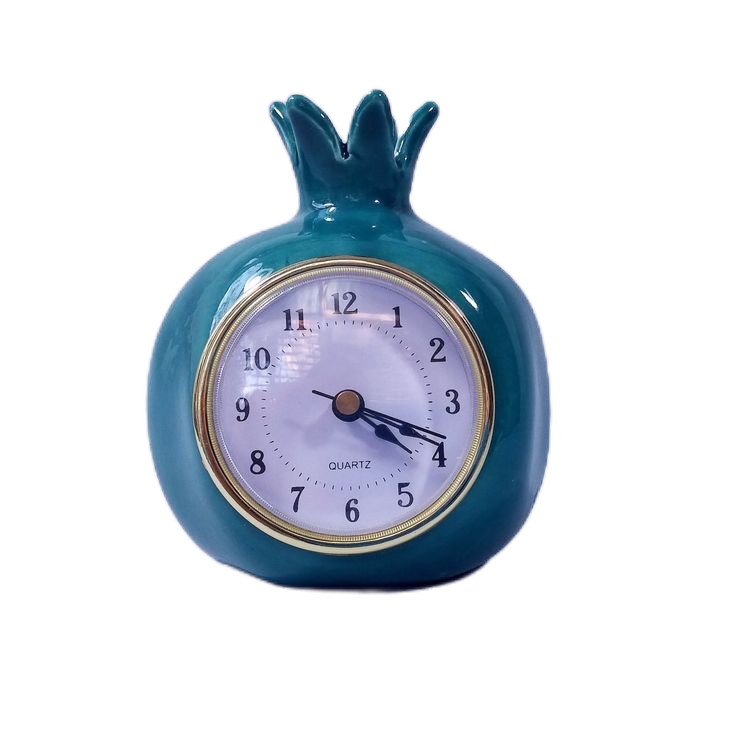 blue clock