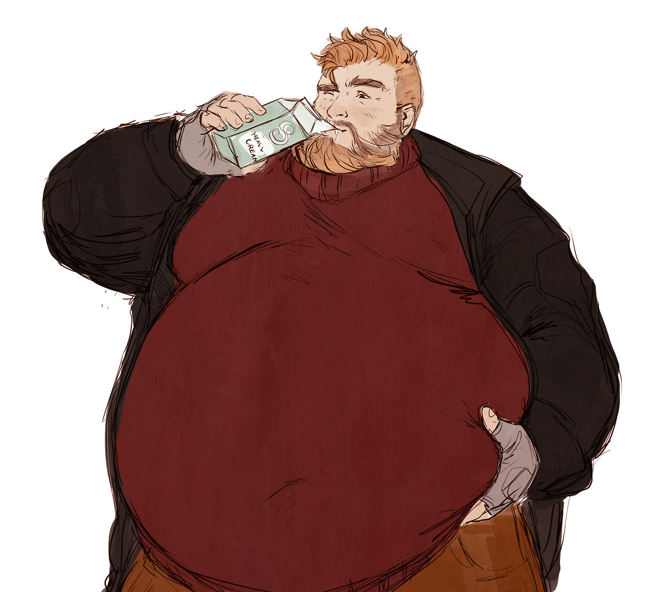 vetrowolf:Beefy boi and squishy boi