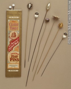 edwardian-time-machine:  Hatpin About 1910, 20th century Source 