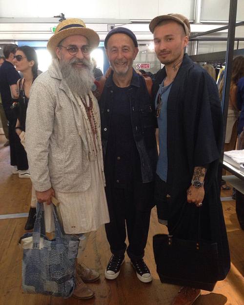 Had been a great pleasure to Nigel @nigel_cabourn again &amp; Daniel @danielpwerner &hellip; Live 