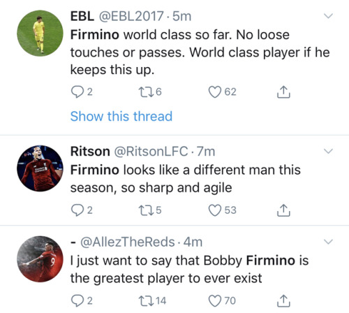 The only Firmino posts that matter todayu