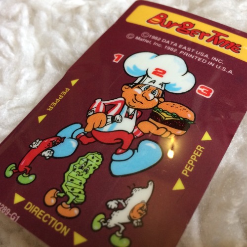 Let’s take a moment to appreciate the goofy art from Burger Time.Intellivision 1983