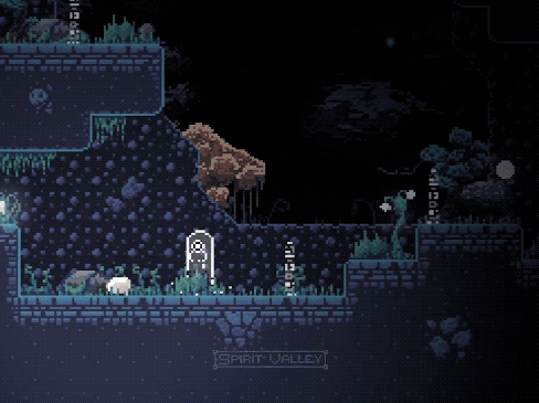 Melody of the Light is a beautiful pixel art metroidvania in a mysterious ethereal world full of sec