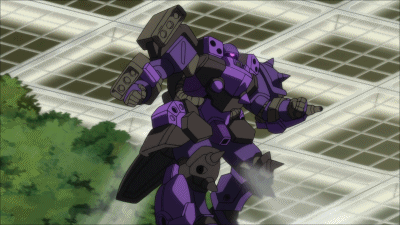 mecha-gifs:  Super Custom Zaku F2000 