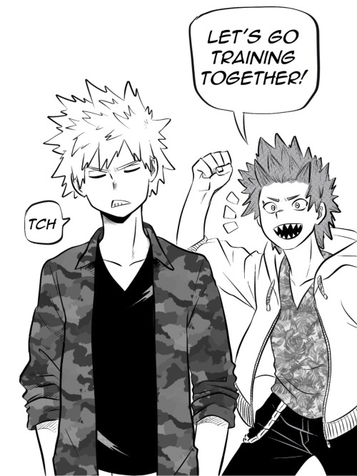 A Kiribaku Doujinshi. Because, As I Already Said, I Ship Them.