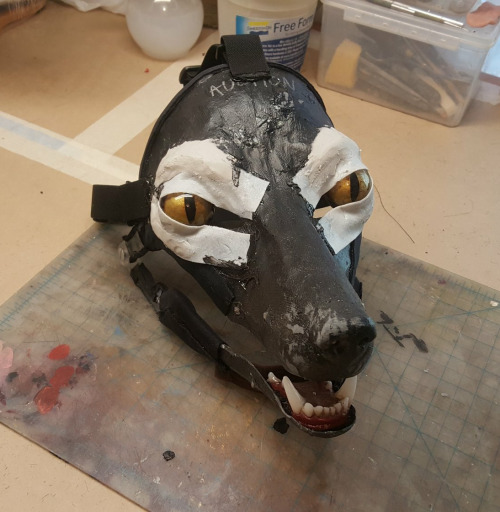 Remember that fox mask I was making to auction? I&rsquo;m still working on it! It&rsquo;s no