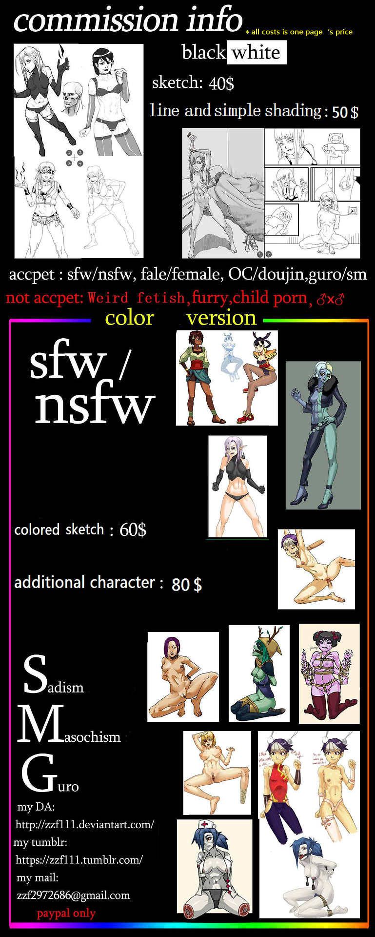 zanethemonster:  zzf111:  Commissions are open!_(:3JL)_Accept: fan art,sfw/nsfw,