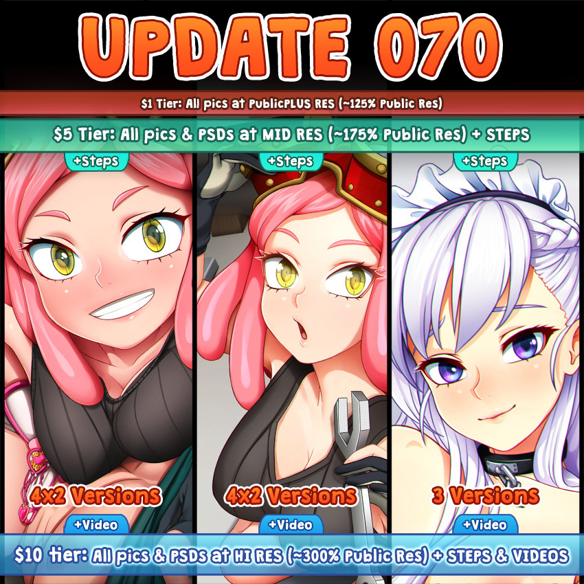 neocoillhq: Update 70 is coming very soon with two sets of plus-ultra engineer Mei