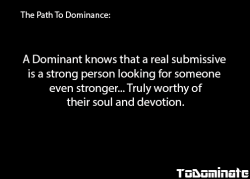 todominate:  The Path To Dominance: Strong