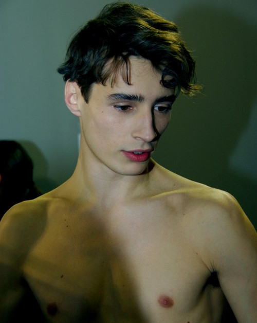 jesus-aime-la-house:Adrien Sahores photographed by Marquis de Lannes backstage at