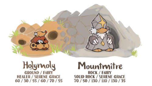 Started out as a design about moles and making mountains out of molehills, but I felt it needed an a