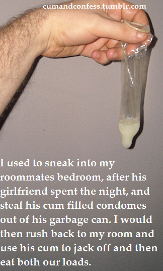 cumandconfess:  I used to sneak into my roommates bedroom, after his girlfriend spent