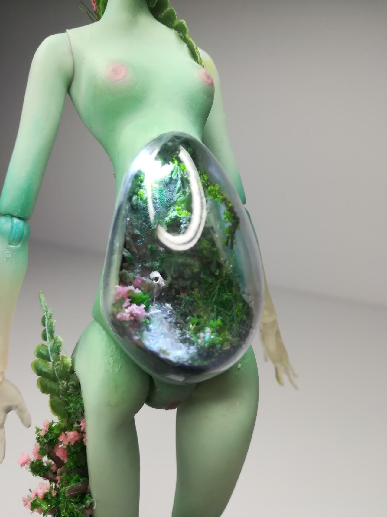 annimanidolls:     Mother Nature commission doll 🌿  