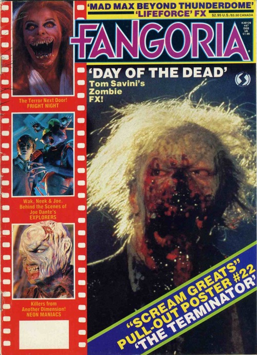 hrbloodengutz12:On July 3, 1985, George A. Romero’s Day of the Dead was released in theaters.