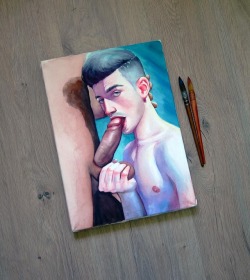 bananaschewer:My new watercolor painting 😉
