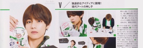 Taehyung Magazine Layouts