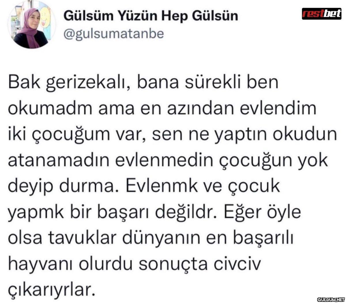 Gülsüm Yüzün Hep Gülsün...