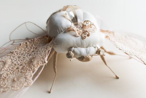 lesstalkmoreillustration:  Soft Sculpture Textile Art By Mysouldesign On Etsy   *More Things & Stuff    