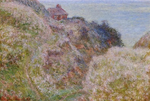 proleutimpressionists:  Monet at Poissy (14)Monet updatedMonet painted the same scene in the Varenge