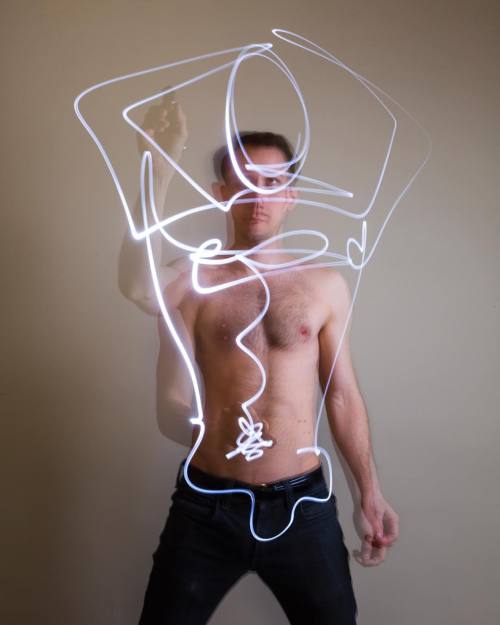 XXX johnmacconnell:#tbt Light drawing, photographed photo