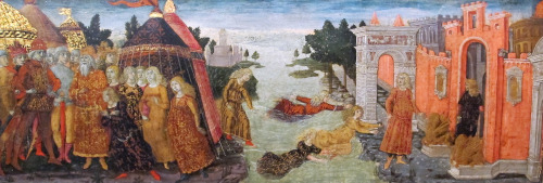 “The Legend of Cloelia” by Guidoccio di Giovanni Cozzarelli, c. 1480