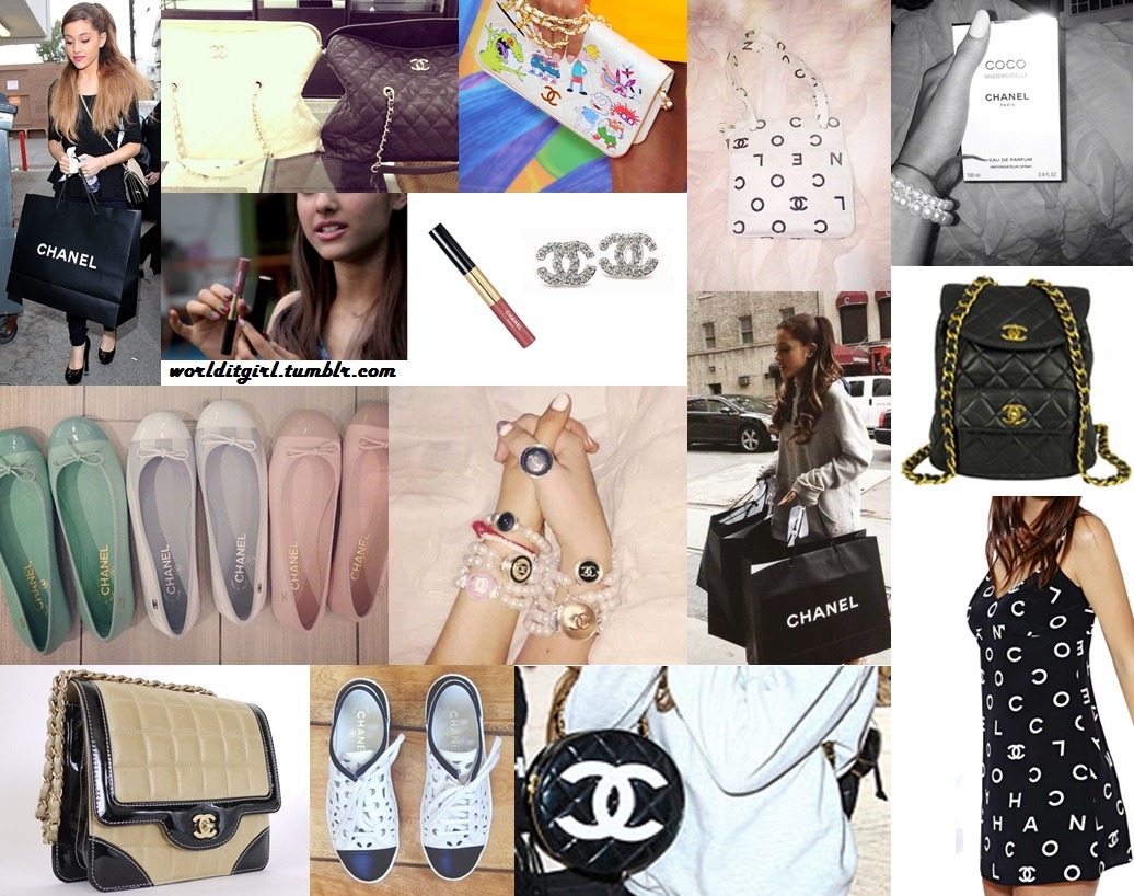 ariana grande chanel bag